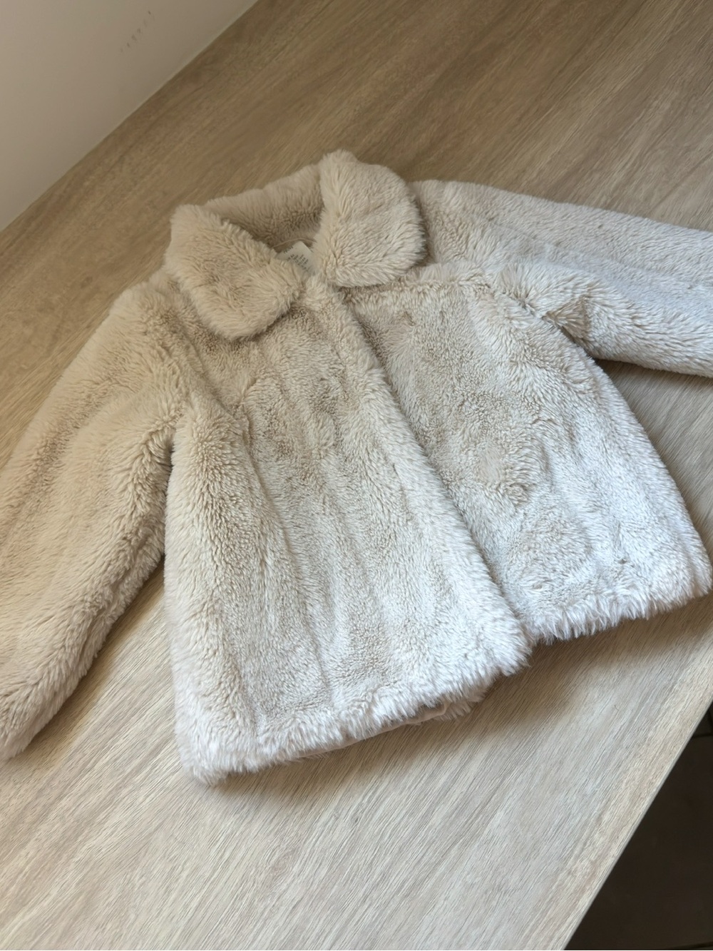 H&M Toddler Cream Fur Jacket